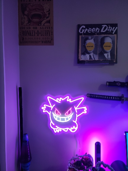 LED Anime Ghost Neon Light Sign photo review
