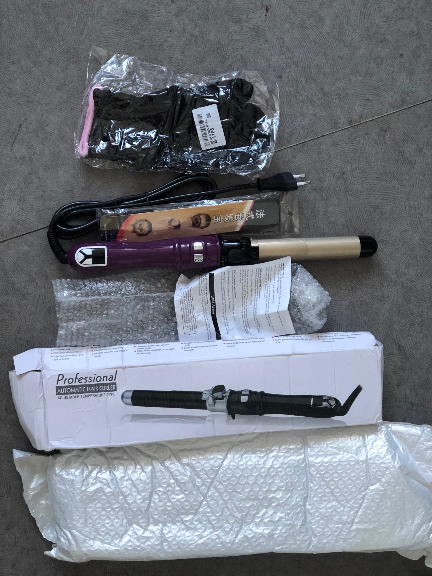 Automatic Rotating Curling Iron Ceramic Barrel photo review