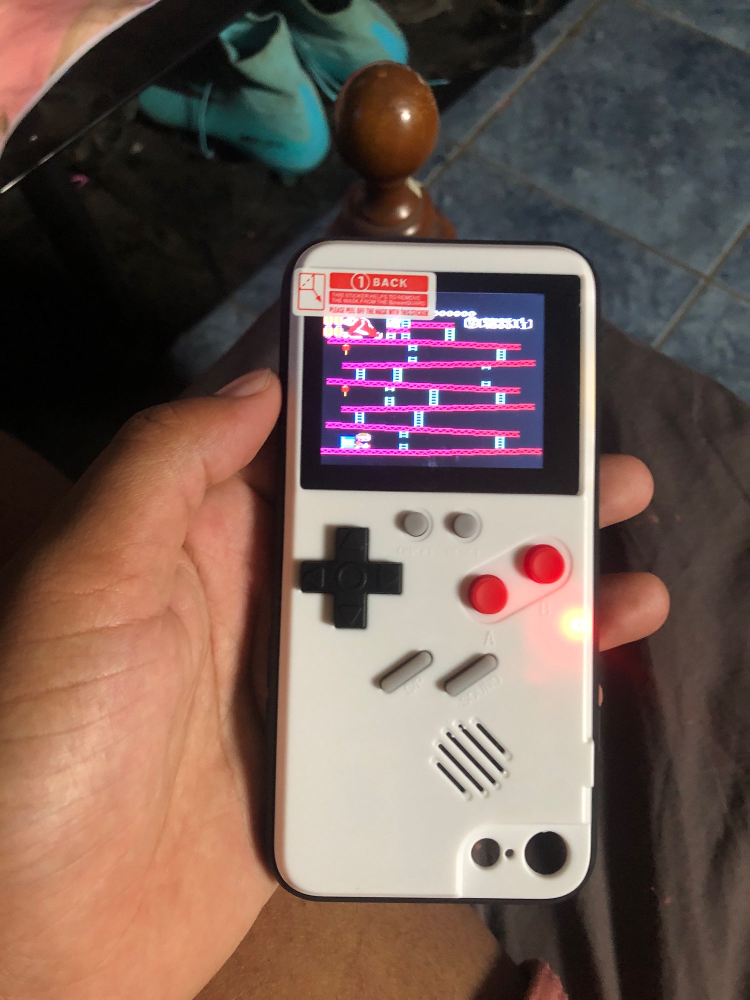 Classic Retro Gameboy Phone Case for iPhone photo review