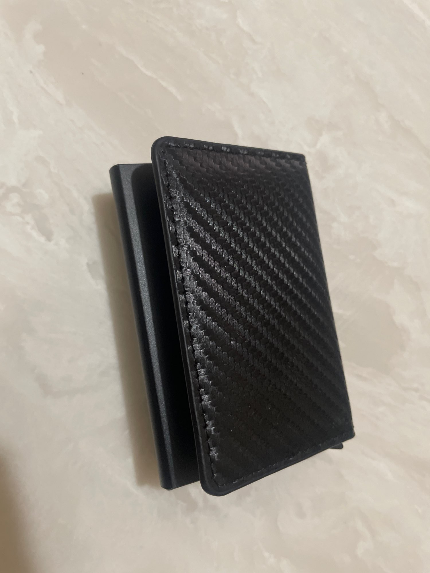 RFID Blocking Pop-up Card Holder Wallet photo review