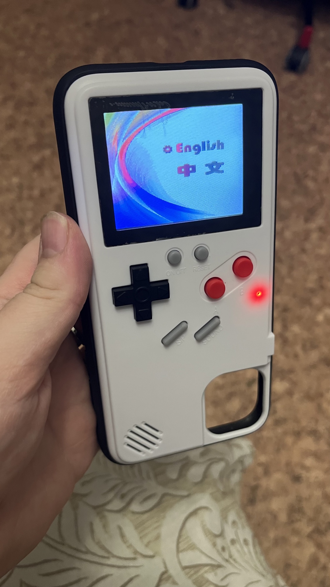Classic Retro Gameboy Phone Case for iPhone photo review